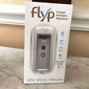 FLYP pocket Nebulizer New In box and sealed .